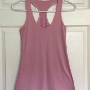 Lululemon Pink Racerback Tank
